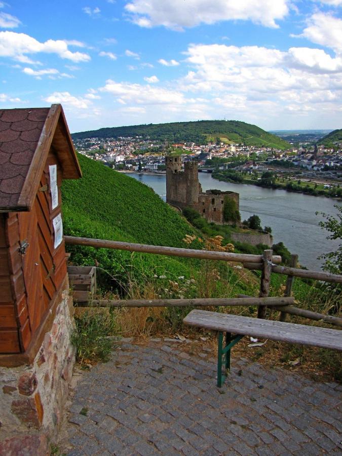 Auszeit Rheingauer Rosengasse Appartement Johannisberg Buitenkant foto